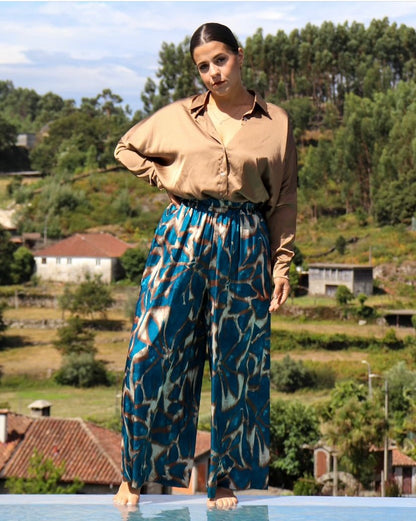  SATIN TROUSERS